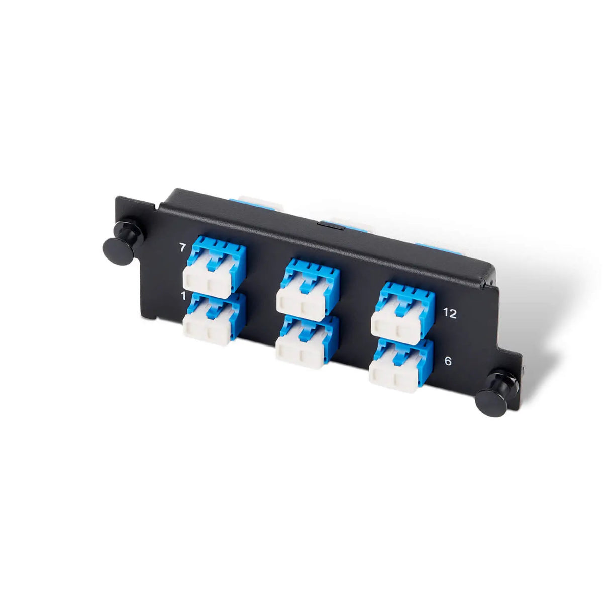 12-port LC (Duplex) Metal Adapter Panel, Match for UltraX/Y/N/S Series Enclosures