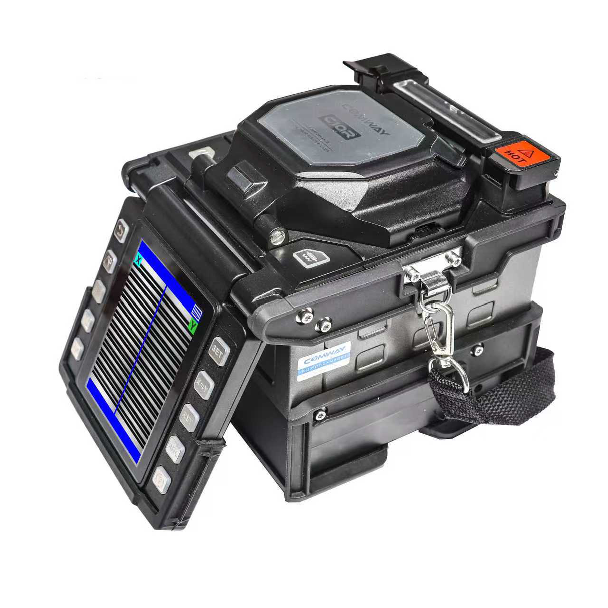 COMWAY C10R Ribbon Fusion Splicer (High-capacity Battery / Ribbon Fiber Support)