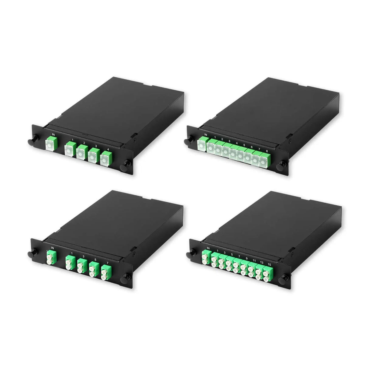 PSB PLC Splitter Fiber Optic Enclosure matched for LGX Box, 19”1U