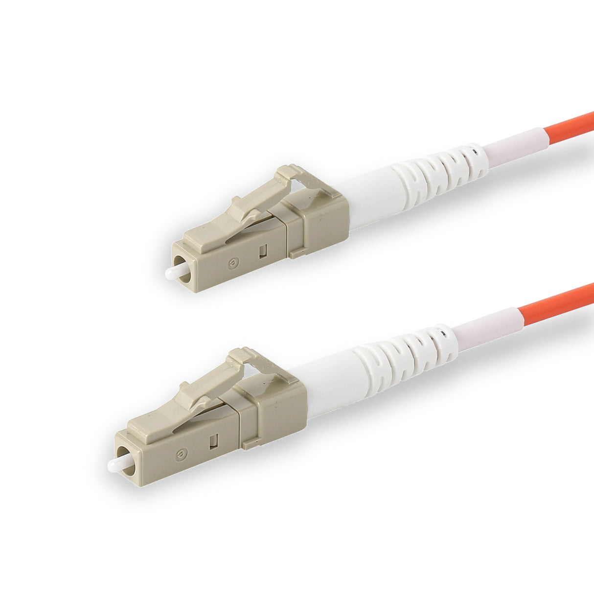 電信級 0.2dB LC/UPC to LC/UPC 多模 OM1 單工光纖跳線 | 康寧纖芯 | 橘色 OFNP 外被