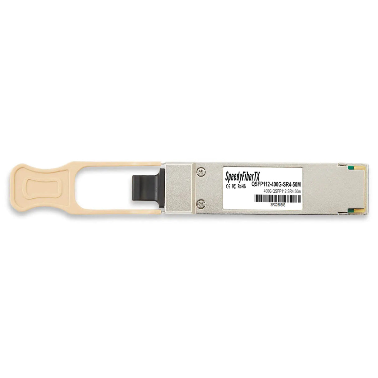 400GBASE-SR4 QSFP112 PAM4 850nm 50m DOM MPO-12/APC MMF Optical Transceiver Module