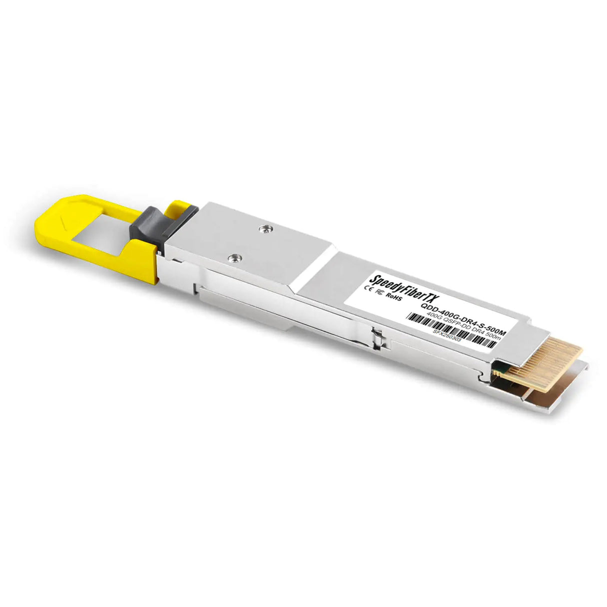 400GBASE-DR4 QSFP-DD PAM4 1310nm 500m DOM MPO-12/APC SMF Optical Transceiver Module