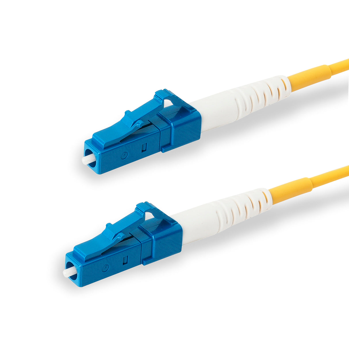 SpeedyFiberTX LC/UPC to LC/UPC Single-Mode Simplex Fiber Patch Cable | Corning SMF-28 Ultra Fiber | OS1/OS2 Compatible