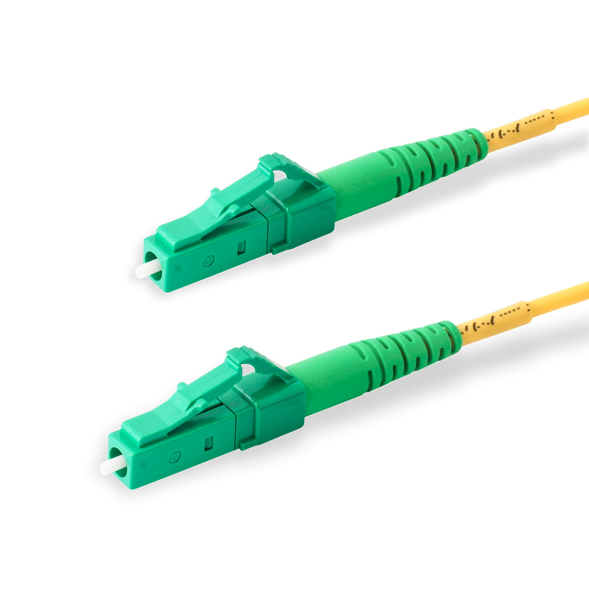 0.2dB Slim LC/APC to LC/APC Single-mode Simplex Fiber Patch Cable | Corning SMF-28 Ultra Fiber | OS1/OS2 Compatible | OFNR Jacket