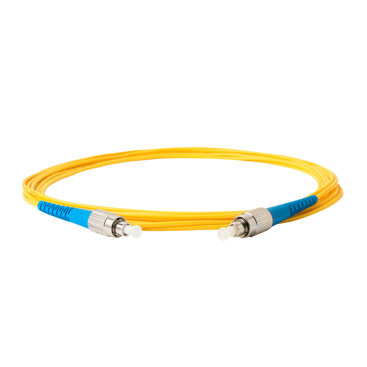 0.2dB FC/UPC to FC/UPC Single-mode Simplex Fiber Patch Cable | Corning SMF-28 Ultra Fiber | OS1/OS2 Compatible | OFNP Jacket