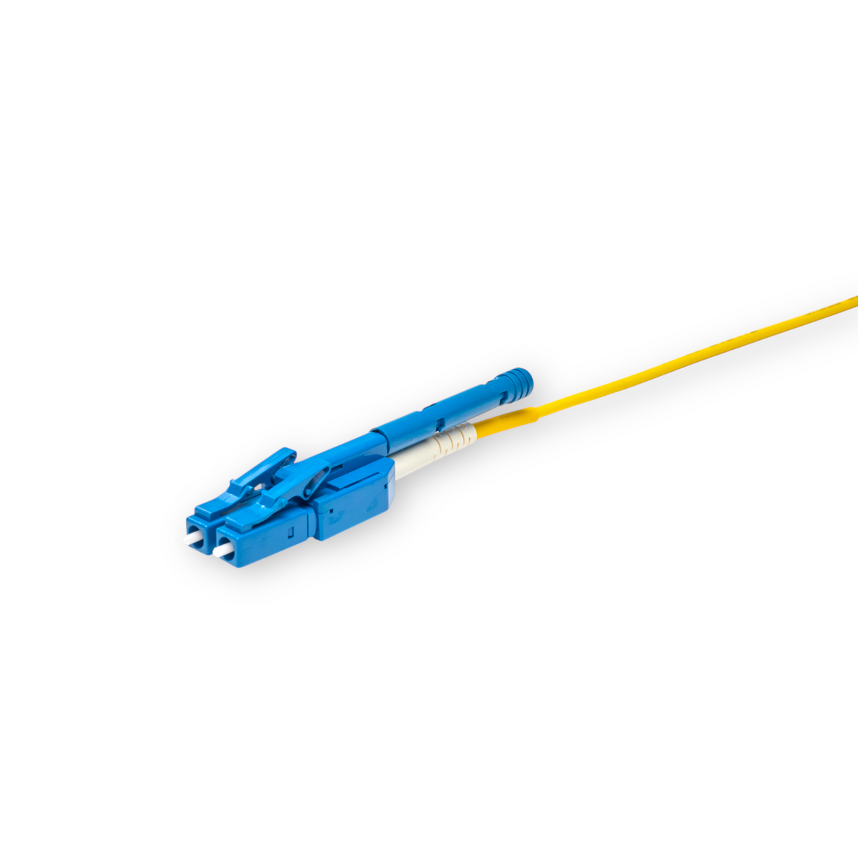 Push-Pull Tab Uniboot Ultra Low Loss 0.1dB Single-mode LC/UPC to LC/UPC Fiber Patch Cable | Polarity Switchable | Corning SMF-28 Ultra Fiber | OS1/OS2 Compatible | OFNP Jacket | Speedy Model A Push-Pull Tab Uniboot
