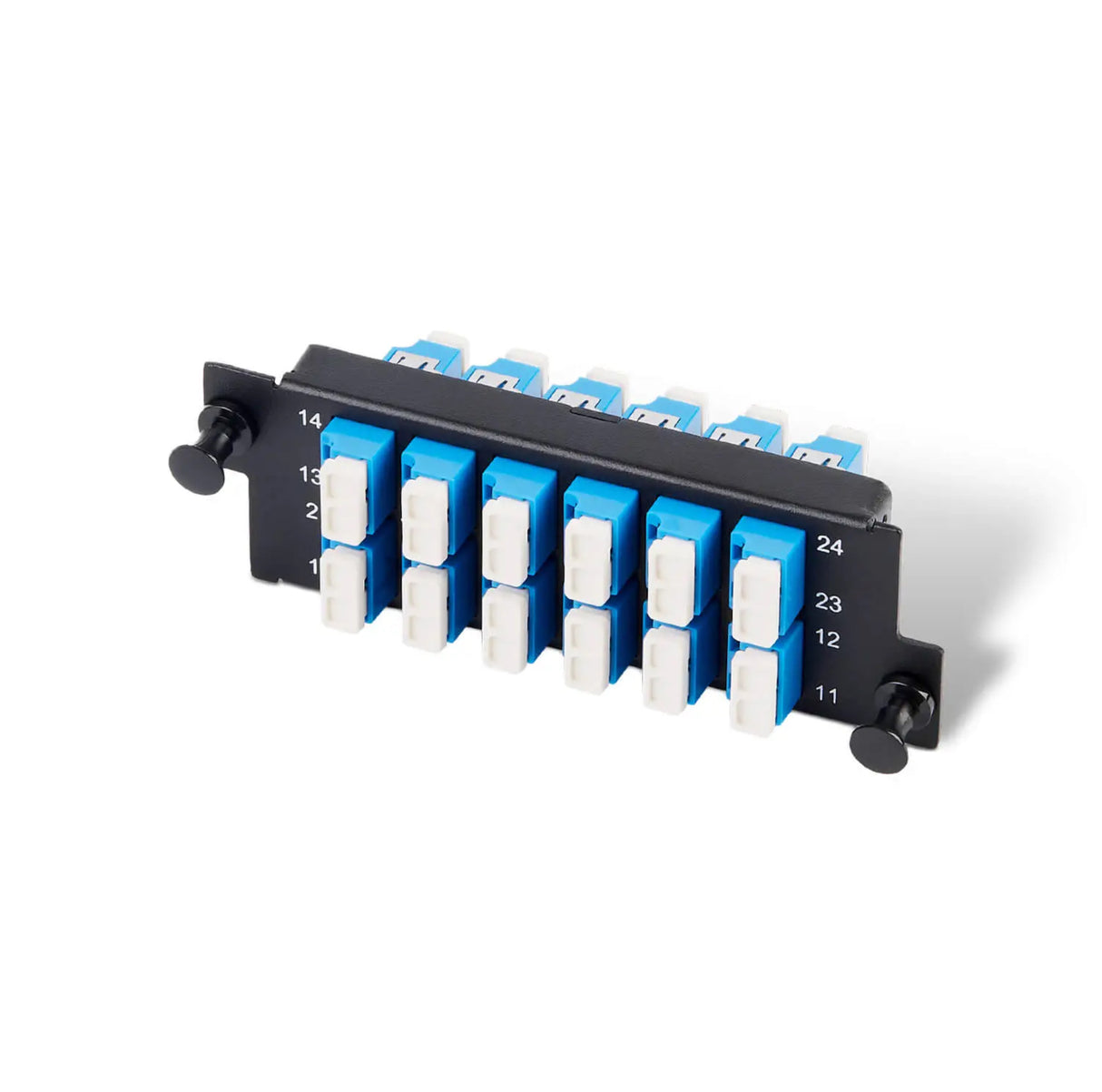 24-port LC (Duplex) Metal Adapter Panel, Legrand Compatible, Match for UltraX/Y/N/S Series Enclosures