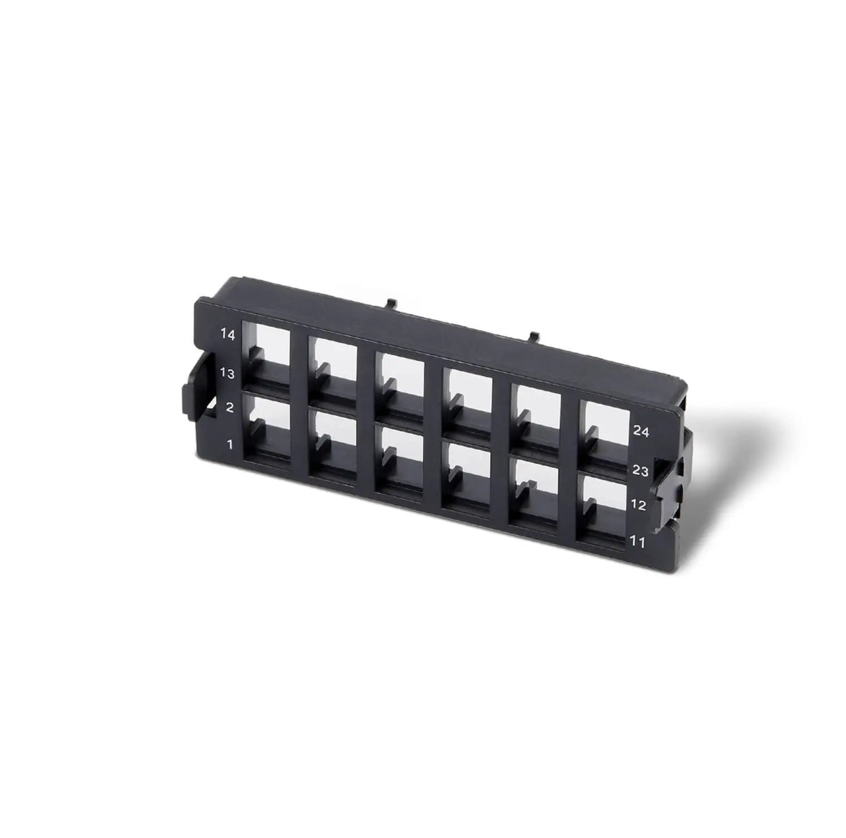 24-port LC (Duplex) Plastic Adapter Panel, Match for UltraX/Y/N/S Series Enclosures