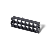 24-port LC (Duplex) Plastic Adapter Panel, Match for UltraX/Y/N/S Series Enclosures