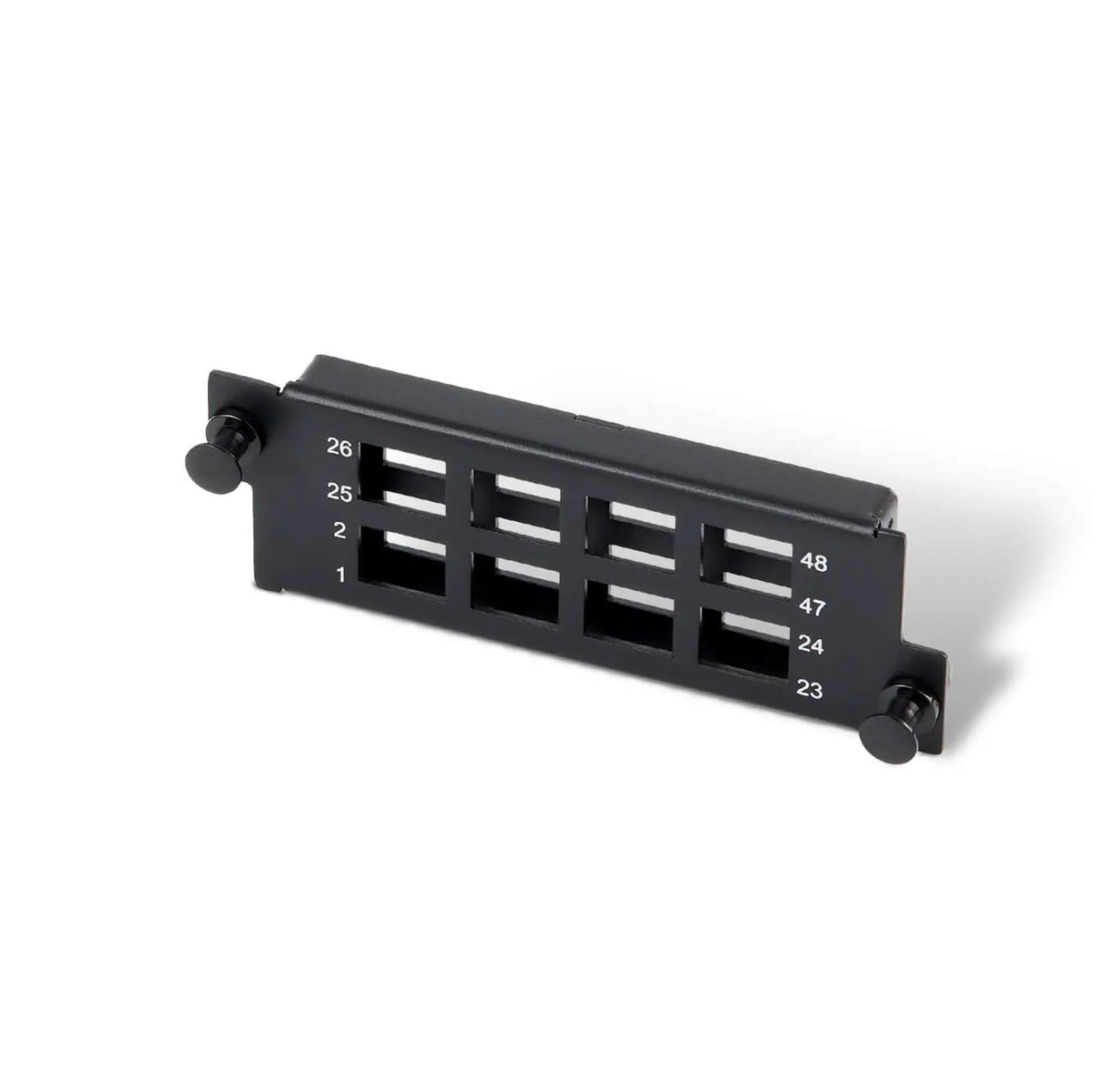 48-port MDC (Triple) Metal Adapter Panel, Match for UltraX/Y/N/S Series Enclosures