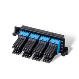 64-port MDC (Quad) Metal Adapter Panel, Match for UltraX/Y/N/S Series Enclosures