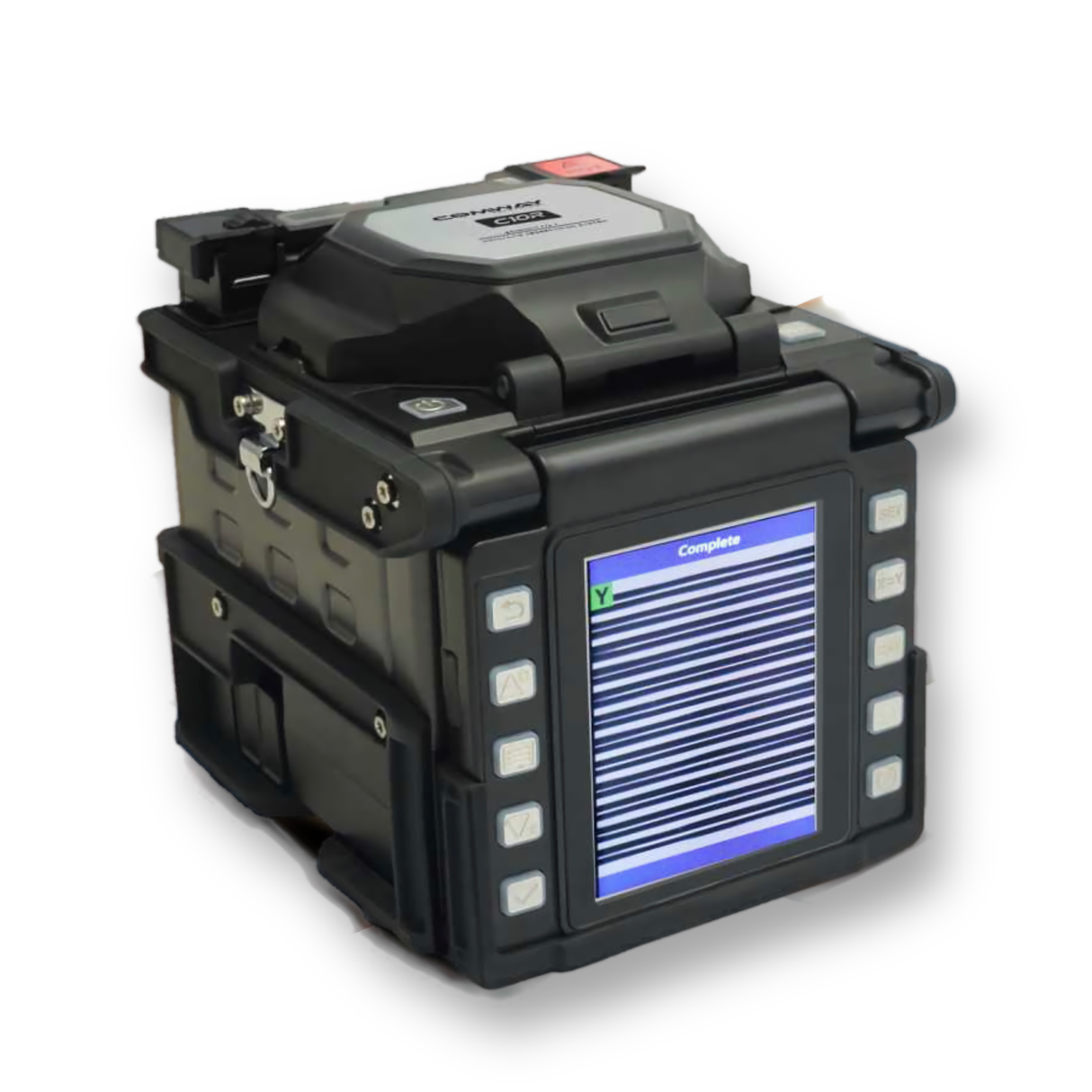COMWAY C10R Ribbon Fusion Splicer (High-capacity Battery / Ribbon Fiber Support)