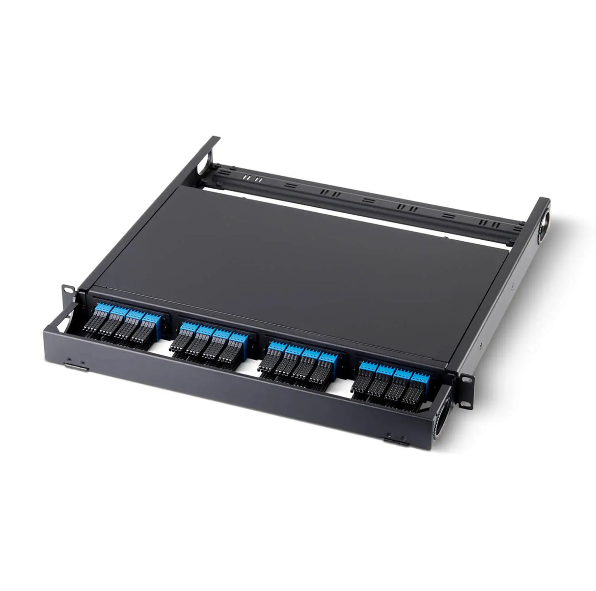 UltraN HD 19”1U Enclosure with 4 x Module Cassette or 4 x Adapter Panel, Sliding Type
