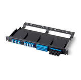 UltraS HD 19”1U Enclosure with 4 x Module Cassette or 4 x Adapter Panel, Fixed, Lite Type