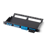 UltraS HD 19”1U Enclosure with 4 x Module Cassette or 4 x Adapter Panel, Fixed, Lite Type