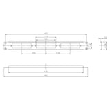 19-inch Patch Panel for LGX Adapter Panel