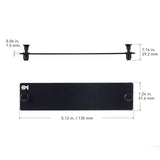 LGX Blank Adapter Panel | Unloaded | Black