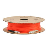 0.2dB SC/UPC to FC/UPC Multimode OM1 Simplex Fiber Patch Cable | Corning InfiniCor 300 Optical 62.5 µm Multimode Fiber |  Orange LSZH Jacket