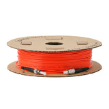 0.2dB ST/UPC to FC/UPC Multimode OM1 Simplex Fiber Patch Cable | Corning InfiniCor 300 Optical 62.5 µm Multimode Fiber |  Orange OFNP Jacket