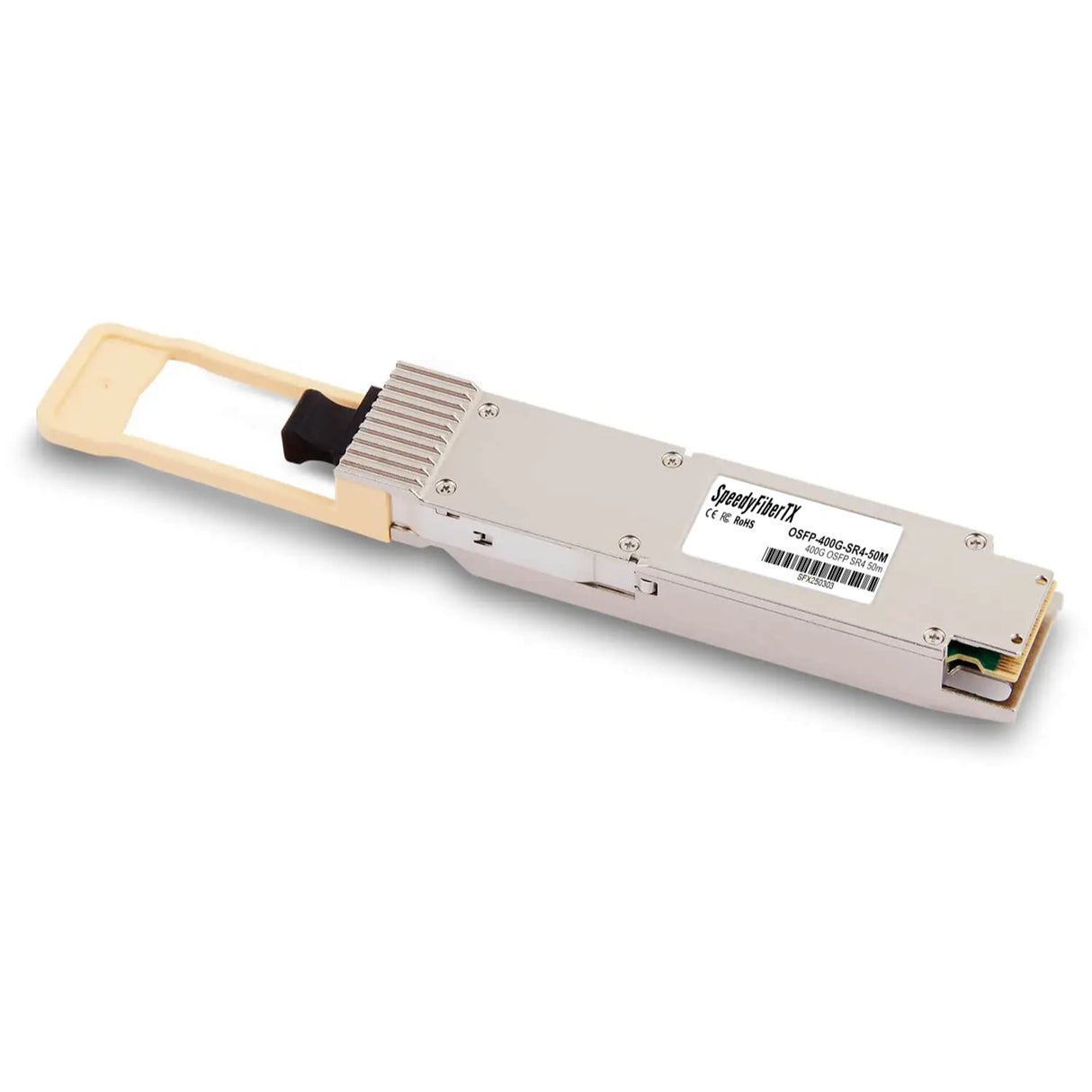400GBASE-SR4 OSFP Flat Top PAM4 850nm 50m DOM MPO-12/APC MMF Optical Transceiver Module