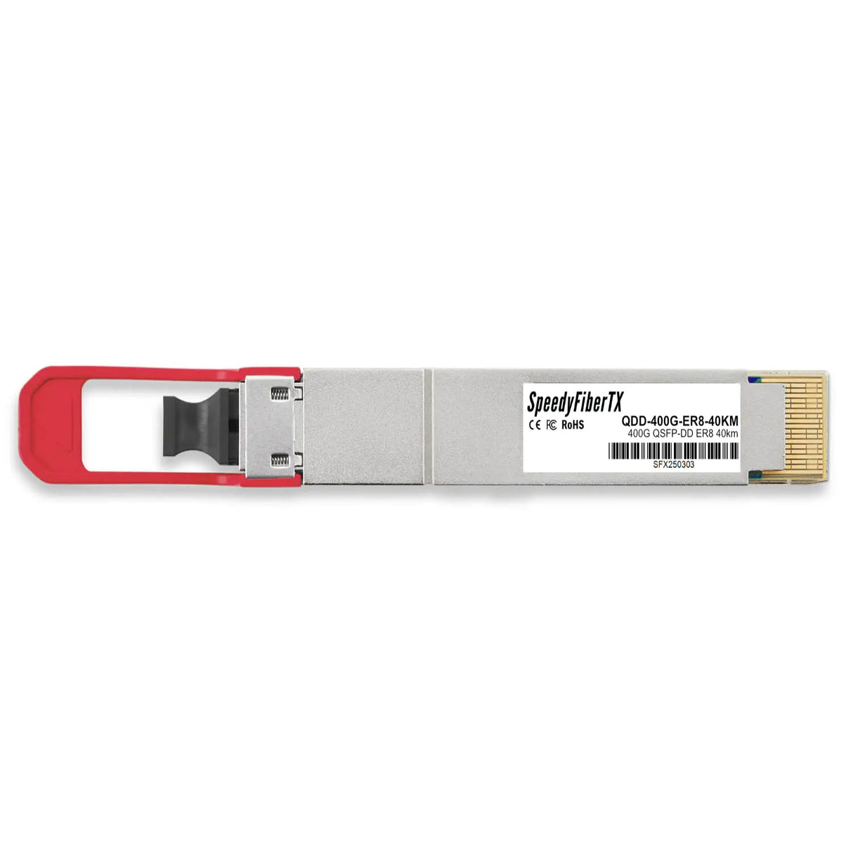 400GBASE-ER8 QSFP-DD PAM4 1310nm 40km DOM Duplex LC/UPC SMF Optical Transceiver Module