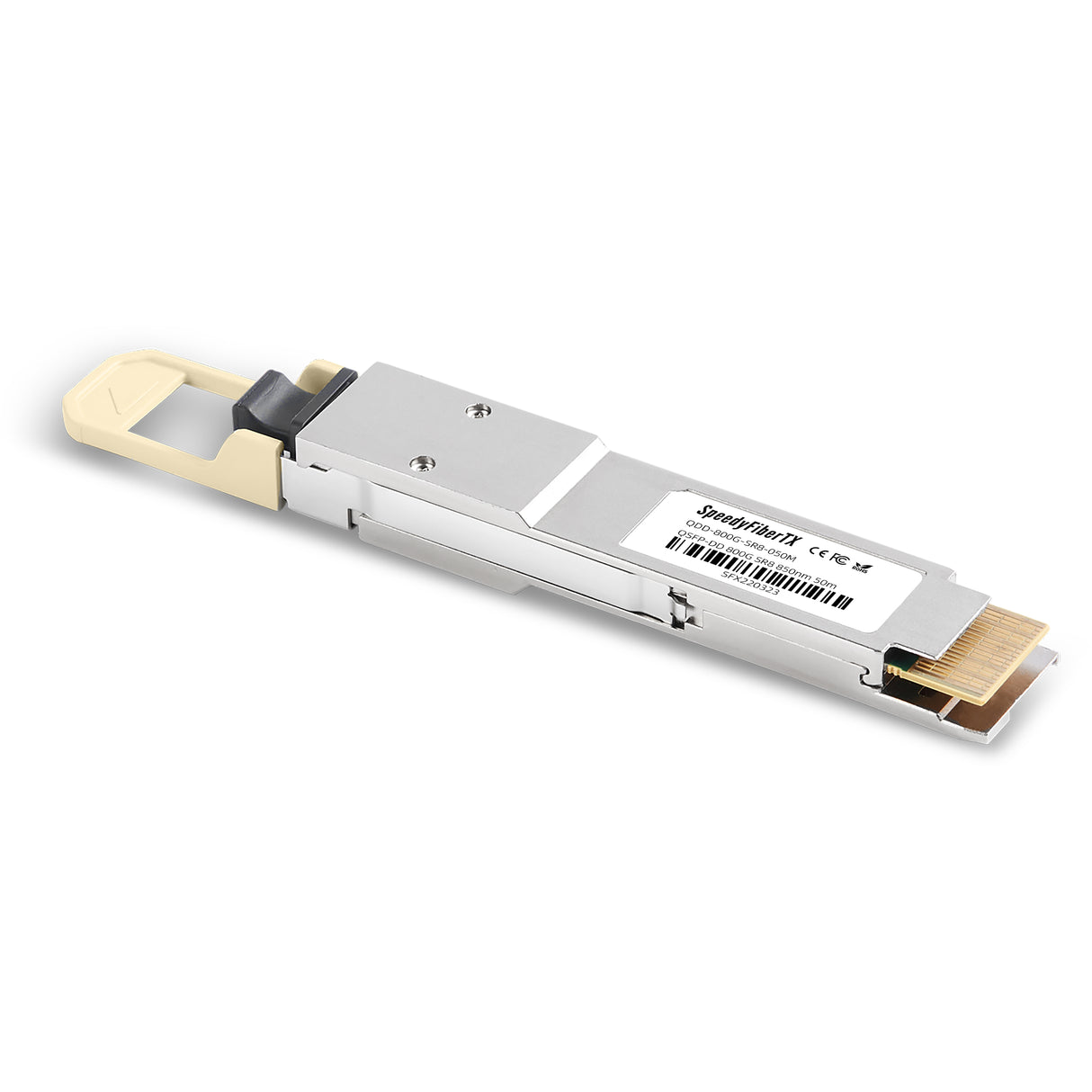 800GBASE-SR8 QSFP-DD PAM4 850nm 50M DOM MTP/MPO-16/APC MMF Optical Transceiver Module