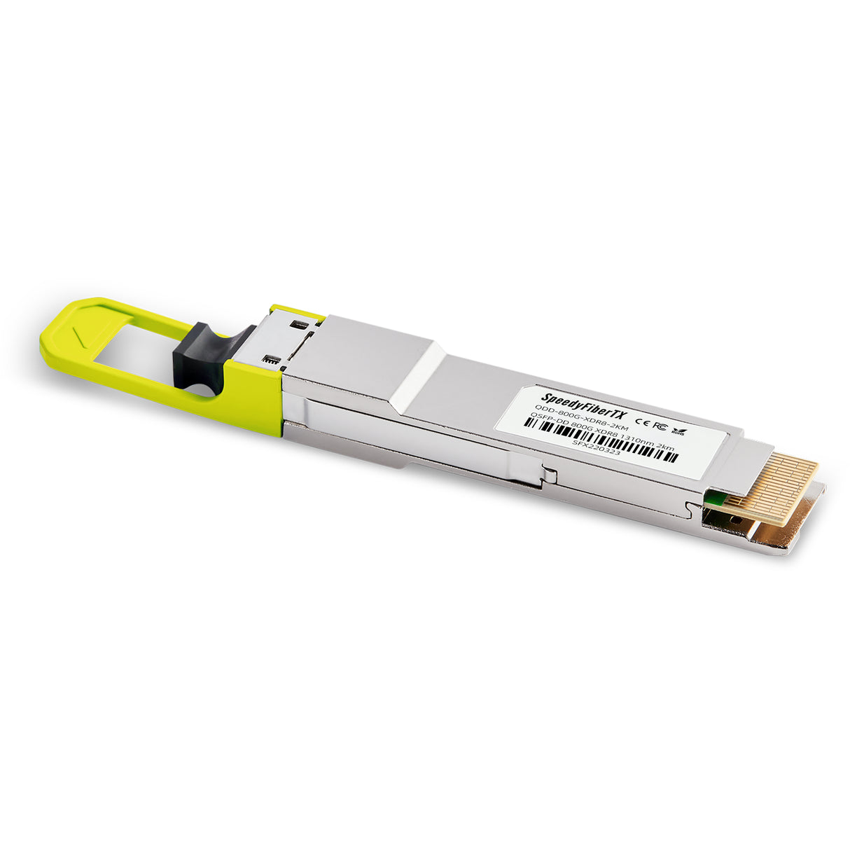 800GBASE 2 x 400G-XDR4/XDR8 QSFP-DD PAM4 1310nm 2km DOM Dual MPO-12/APC SMF Optical Transceiver Module