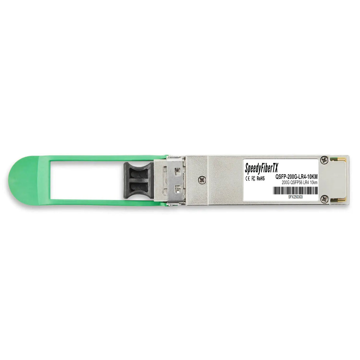 200GBASE-LR4 QSFP56 1310nm 10km DOM Duplex LC/UPC SMF Optical Transceiver Module