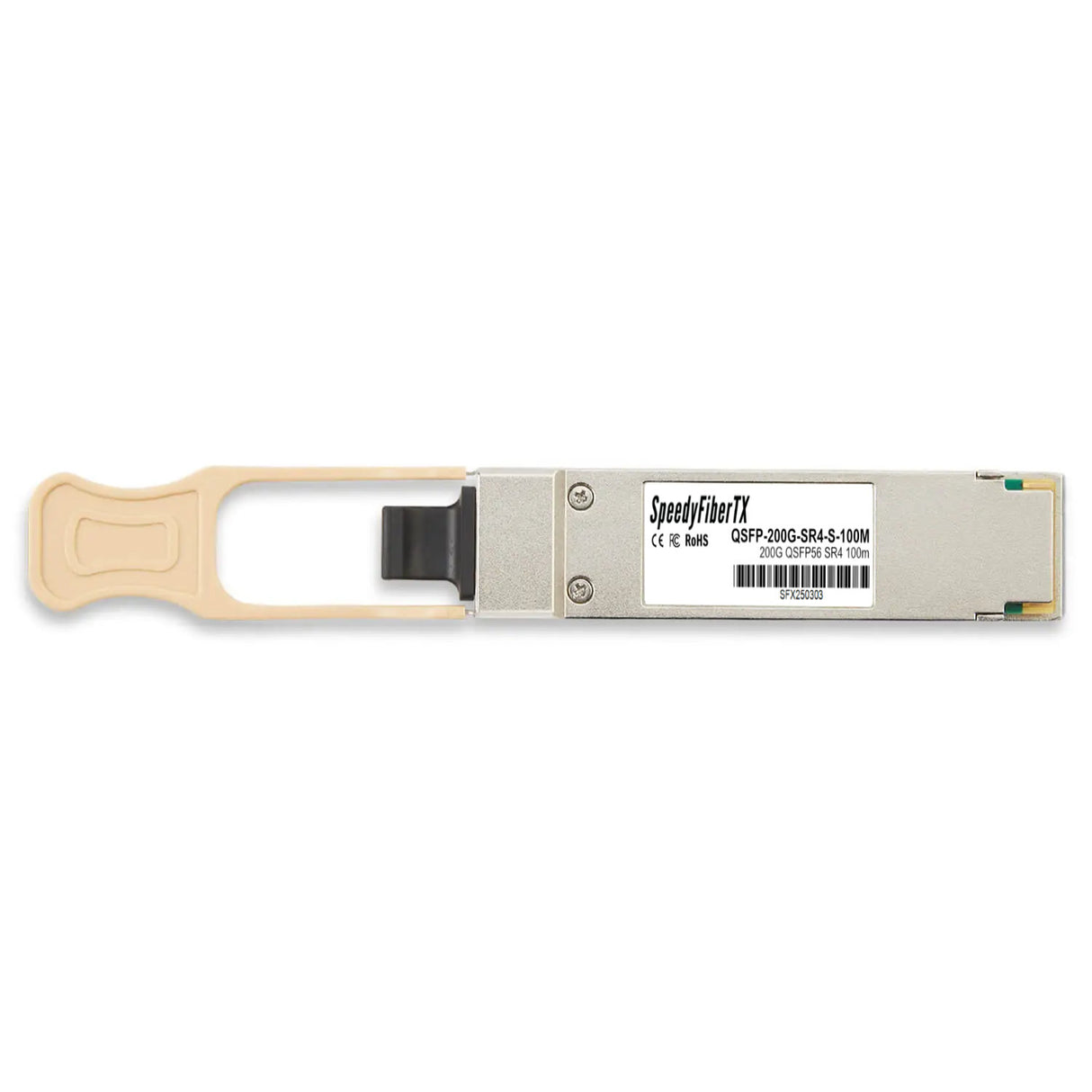 200GBASE-SR4 QSFP56 850nm 100m DOM MPO-12/UPC MMF Optical Transceiver Module