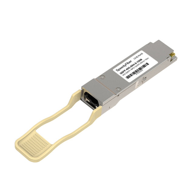 SpeedyFiberTX 40GBASE-SR4 QSFP+ 850nm 150m DOM MPO-12/UPC MMF Optical Transceiver Module