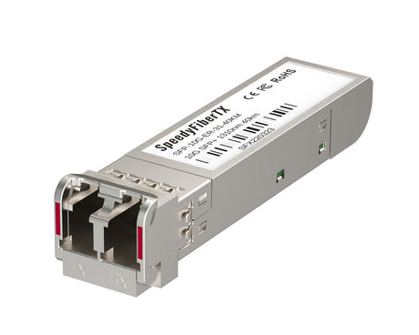SpeedyFiberTX 10GBASE-ER SFP+ 1310nm 40km DOM Duplex LC/UPC SMF Optical Transceiver Module (Industrial) 