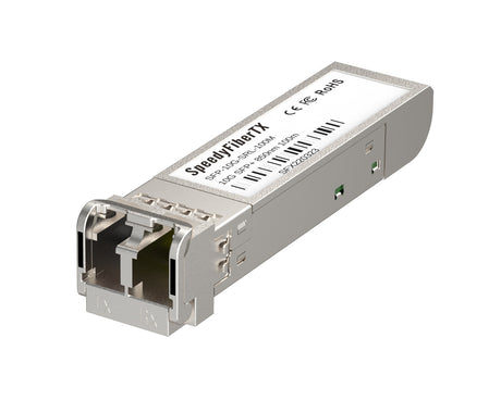 SpeedyFiberTX 10GBASE-SR SFP+ 850nm 100m DOM Duplex LC/UPC MMF Optical Transceiver Module