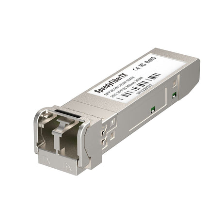 SpeedyFiberTX 25GBASE-ESR SFP28 850nm 300m DOM Duplex LC/UPC MMF Optical Transceiver Module