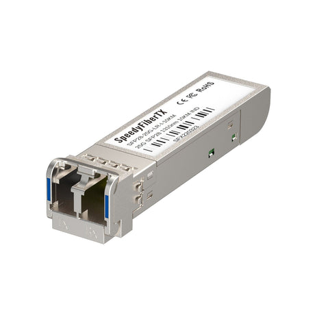SpeedyFiberTX 25GBASE-LR SFP28 1310nm 10km DOM Duplex LC/UPC SMF Optical Transceiver Module for 5G Wireless (Industrial)