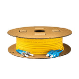 TAA Compliant Fiber Patch Cable | 0.2dB SC/UPC to ST/UPC Single-mode Duplex  | Corning SMF-28 Ultra Fiber | OS1/OS2 Compatible | OFNR Jacket