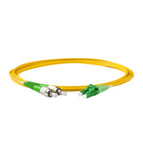 0.2dB LC/APC to FC/APC Single-mode Duplex Fiber Patch Cable | Corning SMF-28 Ultra Fiber | OS1/OS2 Compatible | OFNP Jacket