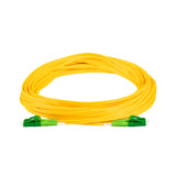 Ultra Low Loss 0.1dB LC/APC to LC/APC Single-mode Duplex Fiber Patch Cable | Corning SMF-28 Ultra Fiber | OS1/OS2 Compatible | LSZH Jacket