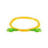 TAA Compliant Fiber Patch Cable | 0.2dB SC/APC to SC/APC Single-mode Duplex  | Corning SMF-28 Ultra Fiber | OS1/OS2 Compatible | OFNR Jacket