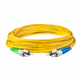 0.2dB FC/APC to FC/UPC Single-mode Duplex Fiber Patch Cable | Corning SMF-28 Ultra Fiber | OS1/OS2 Compatible | LSZH Jacket