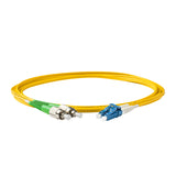 0.2dB FC/APC to LC/UPC Single-mode Duplex Fiber Patch Cable | Corning SMF-28 Ultra Fiber | OS1/OS2 Compatible | LSZH Jacket