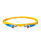 0.2dB ST/UPC to ST/UPC Single-mode Duplex Fiber Patch Cable | Corning SMF-28 Ultra Fiber | OS1/OS2 Compatible | LSZH Jacket