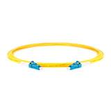 Low Loss 0.15dB LC/UPC to LC/UPC Single-mode Simplex Fiber Patch Cable | Corning SMF-28 Ultra Fiber | OS1/OS2 Compatible | LSZH Jacket