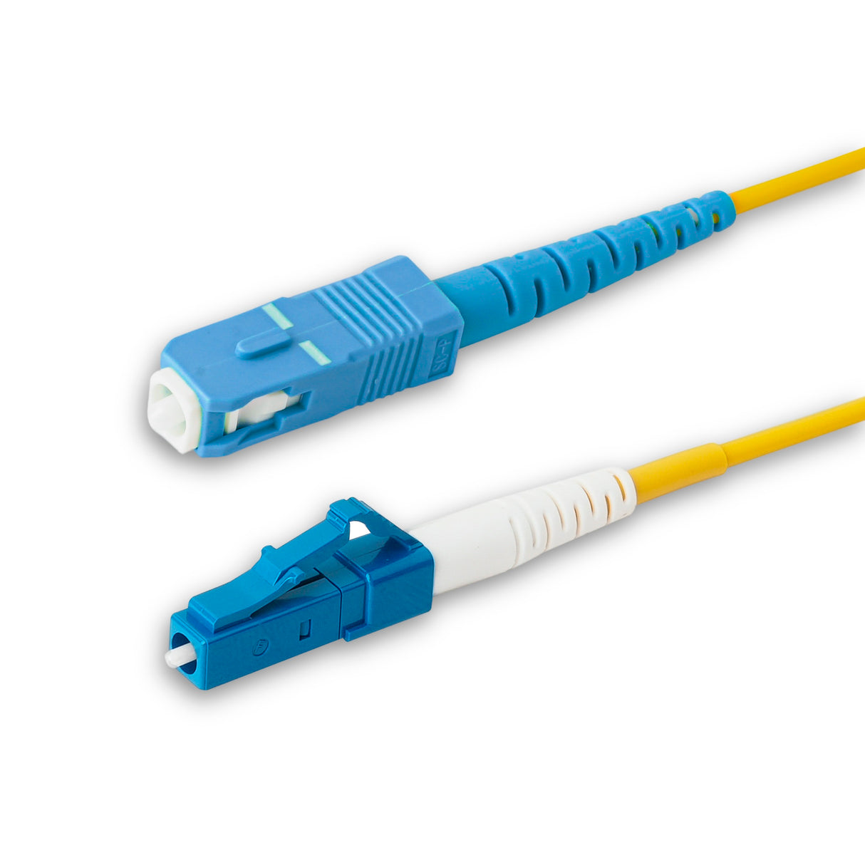 0.2dB LC/UPC to SC/UPC Single-mode Simplex Fiber Patch Cable | Corning SMF-28 Ultra Fiber | OS1/OS2 Compatible | LSZH Jacket