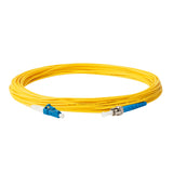 Low Loss 0.15dB LC/UPC to ST/UPC Single-mode Simplex Fiber Patch Cable | Corning SMF-28 Ultra Fiber | OS1/OS2 Compatible | LSZH Jacket