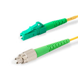 SpeedyFiberTX  LC/APC to FC/APC Single-Mode Simplex  Fiber Patch Cable | Corning SMF-28 Ultra Fiber | OS1/OS2 Compatible