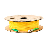 Low Loss 0.15dB LC/APC to FC/APC Single-mode Simplex Fiber Patch Cable | Corning SMF-28 Ultra Fiber | OS1/OS2 Compatible | LSZH Jacket