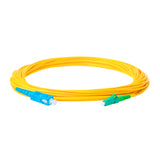 Low Loss 0.15dB LC/APC to SC/UPC Single-mode Simplex Fiber Patch Cable | Corning SMF-28 Ultra Fiber | OS1/OS2 Compatible | LSZH Jacket