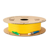 0.2dB LC/APC to ST/UPC Single-mode Simplex Fiber Patch Cable | Corning SMF-28 Ultra Fiber | OS1/OS2 Compatible | OFNP Jacket