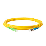 0.2dB SC/APC to ST/UPC Single-mode Simplex Fiber Patch Cable | Corning SMF-28 Ultra Fiber | OS1/OS2 Compatible | OFNP Jacket