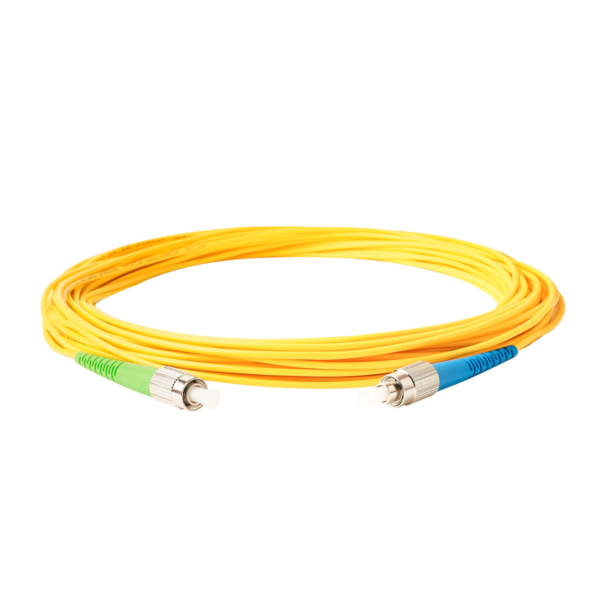 0.2dB FC/APC to FC/UPC Single-mode Simplex Fiber Patch Cable | Corning SMF-28 Ultra Fiber | OS1/OS2 Compatible | OFNP Jacket